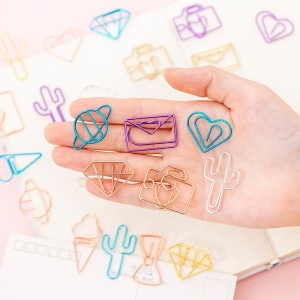 Cute Shapes Mini Paper Clips