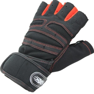 Men’s Half Finger Fitness Gloves with Silicone Pads