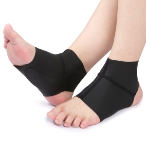 Arch Support Brace with Gel Ankle Protector Compression Flat Foot Socks