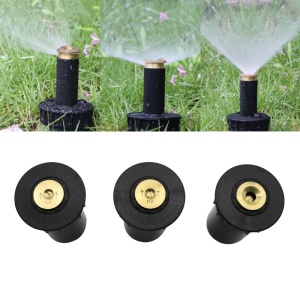 90-360 Degree Pop up Plastic Sprinklers Garden Spray Nozzle 1/2″ Female Thread
