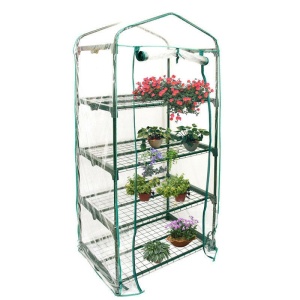 Multi-Step Agricultural Greenhouse Grow Tent