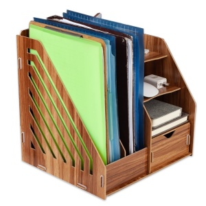 Files Organizer Book Holder Shelf Rack