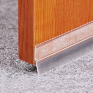 Floor Stickers Transparent Windproof Silicone Sealing Strip Bar