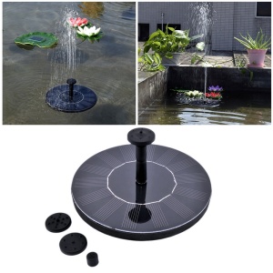 Solar Power Water Floating Fountain